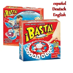 Spanish Word Game Fast Paced Family Board Game Think Letter Pressing Intelligence Wheel Children Puzzle Learning Desktop Game