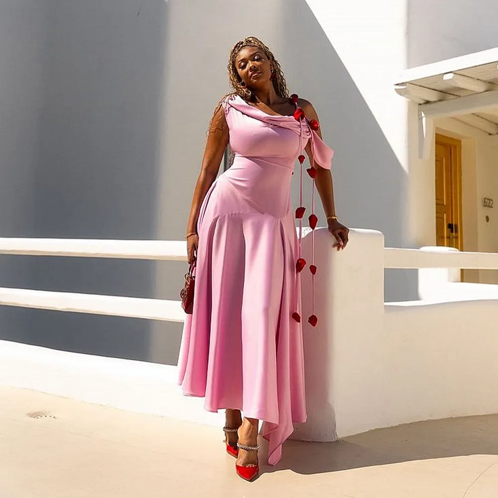 Pink Aso Ebi Sheath… - image