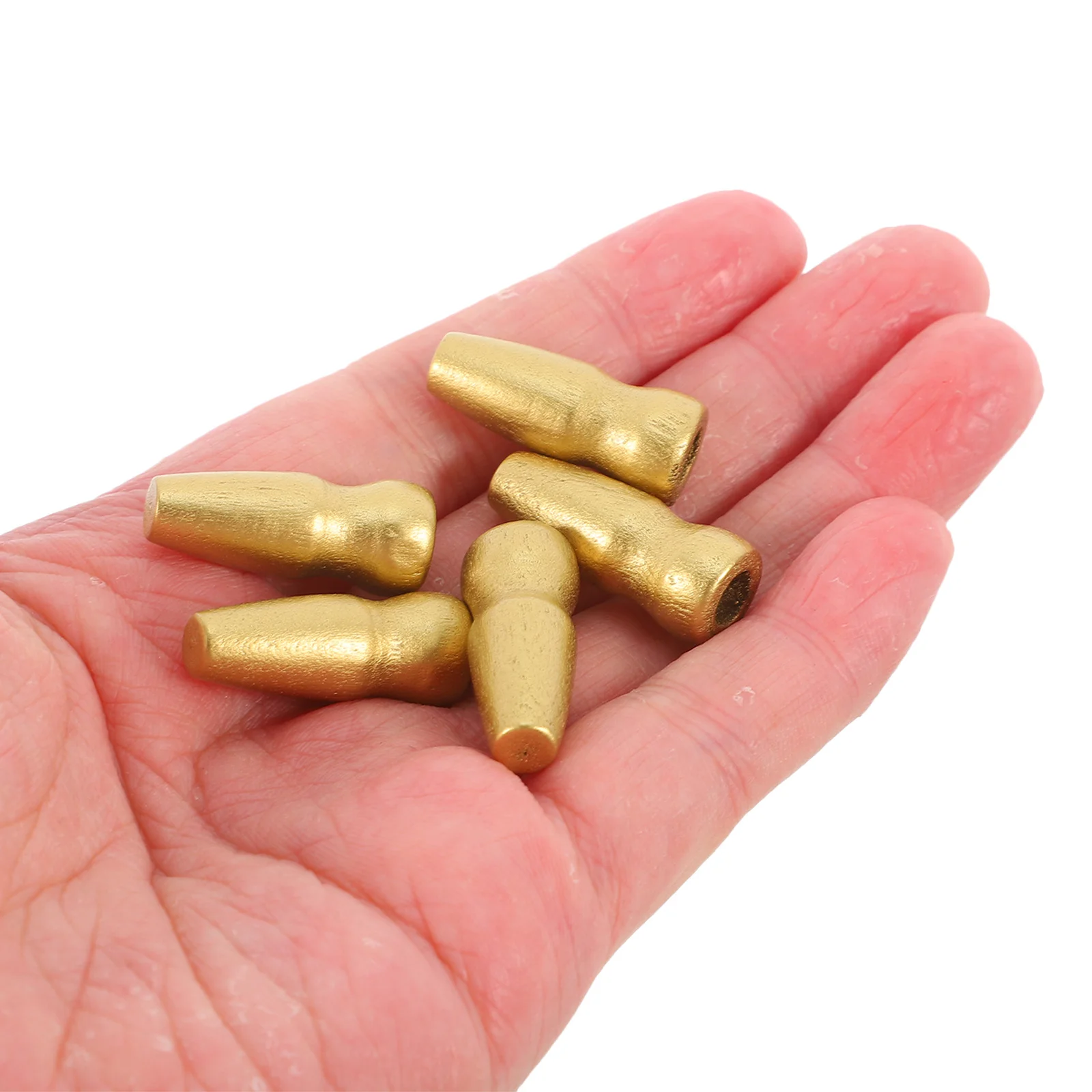 

50pcs Guide Flagpole Wood Hand Flag Finial Topper Decor Solid Replacement Accessory For Tourist Exhibition Advertising