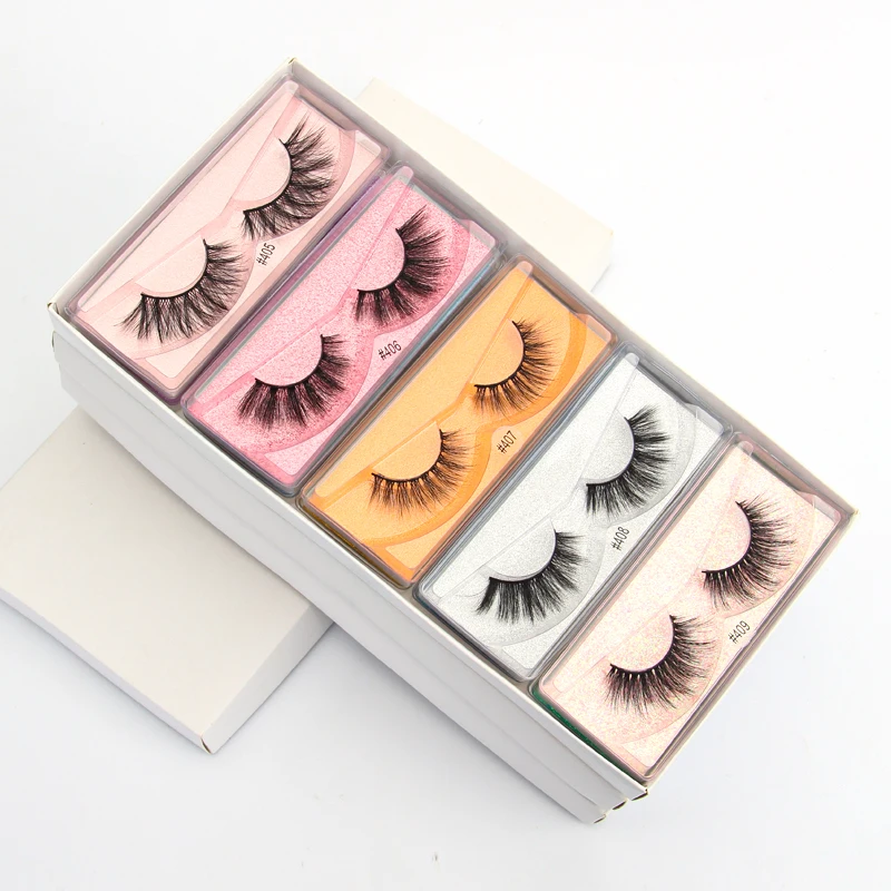 Multipack Faux Eyelashes 10 PCS 3d Mink Lashes Dramatic Natural Soft Handmade False Eyelashes Makeup Faux Cils In Bulk maquiagem