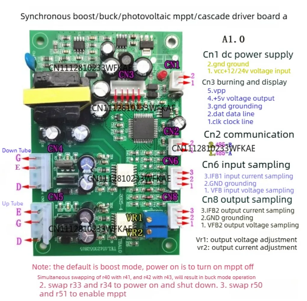 High Power Synchronous Buck Boost IGBT Module Drive Board Power Driver Module