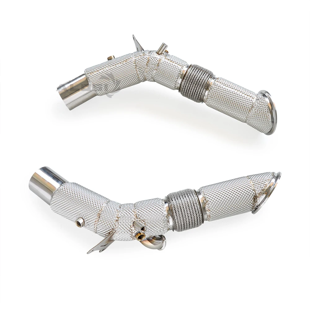 

Suitable for Ferrari SF90 3.9T V8 2019-2023 exhaust lower pipe with insulation protection layer exhaust