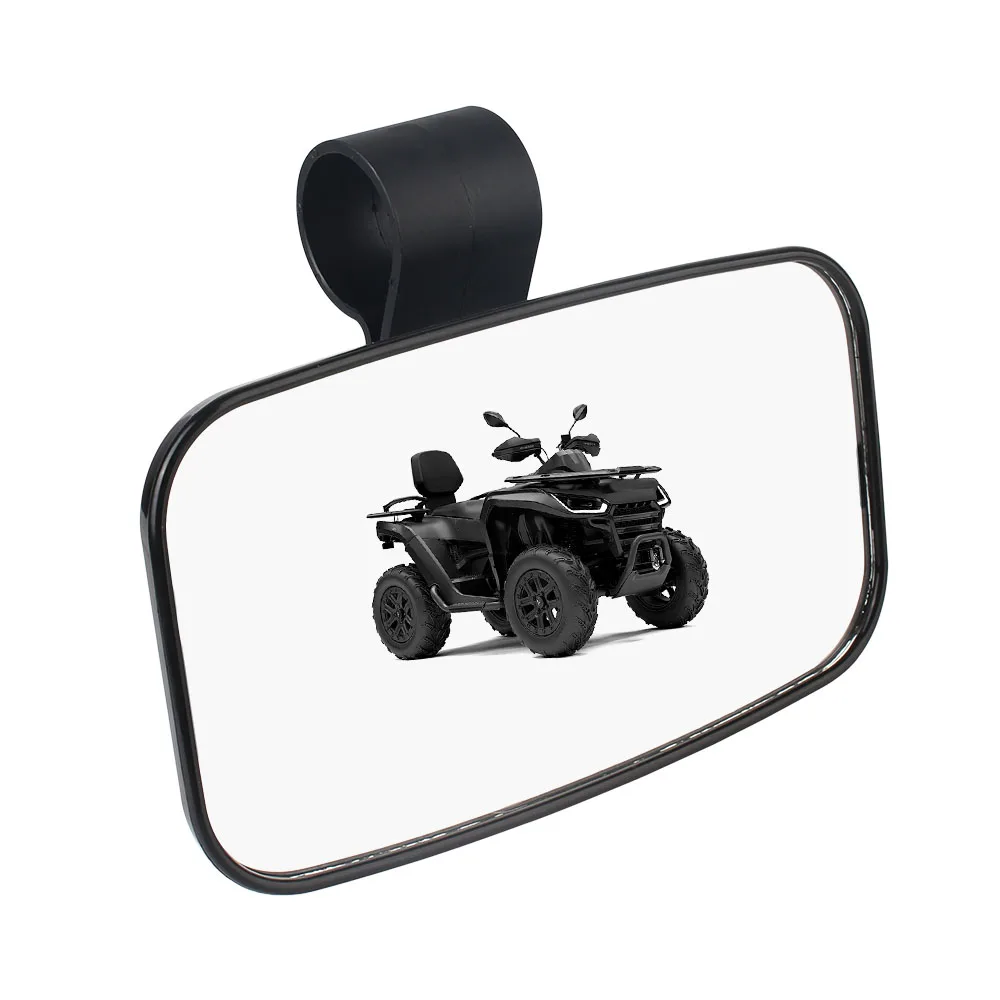 360° Rotation Auto Assisting Mirror Rear View Mirror 1.5/1.75/2 Inch For ATV UTV Offroad 1 PCS Black Vehicle Rear Mirror Set