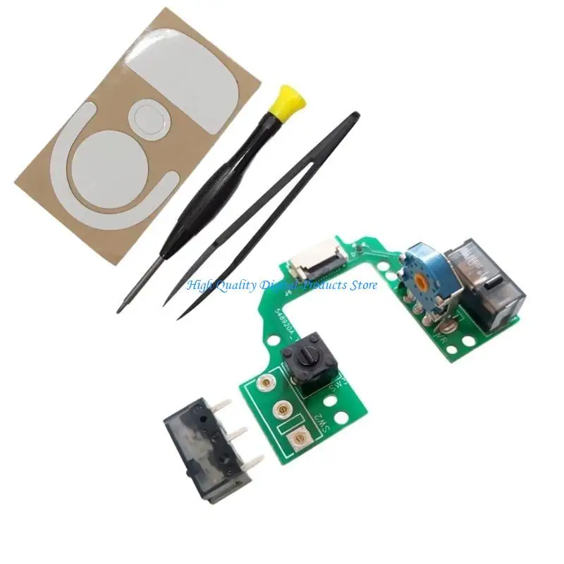 

U2JE Microswitch Button Board Hot Swap Motherboards Tools, Feet for GProX Superlight 2