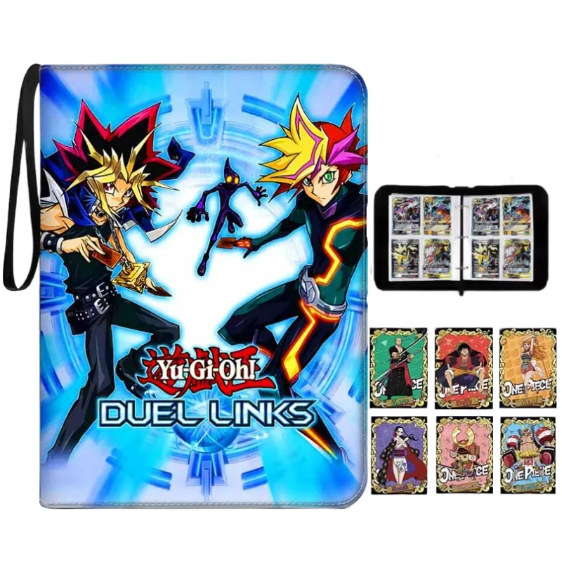 

Yu-Gi-Oh, коллекция игровых карт, 400 шт., переплет для альбомов, детские игрушки, игровая периферия, папка, держатель для визитных карточек, подарки с героями мультфильмов