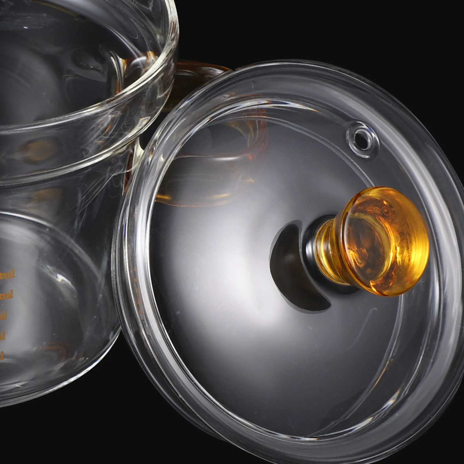 

Glass Stew Pot with Clear Lid Ergonomic Handles Stable Structure Non Toxic Material Excellent Workmanship Lightweight Compact