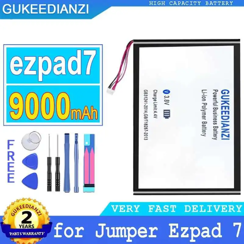 

For Jumper Ezpad 7 Ezpad7 Tablet Laptop Battery 9000Mah High-Capacity