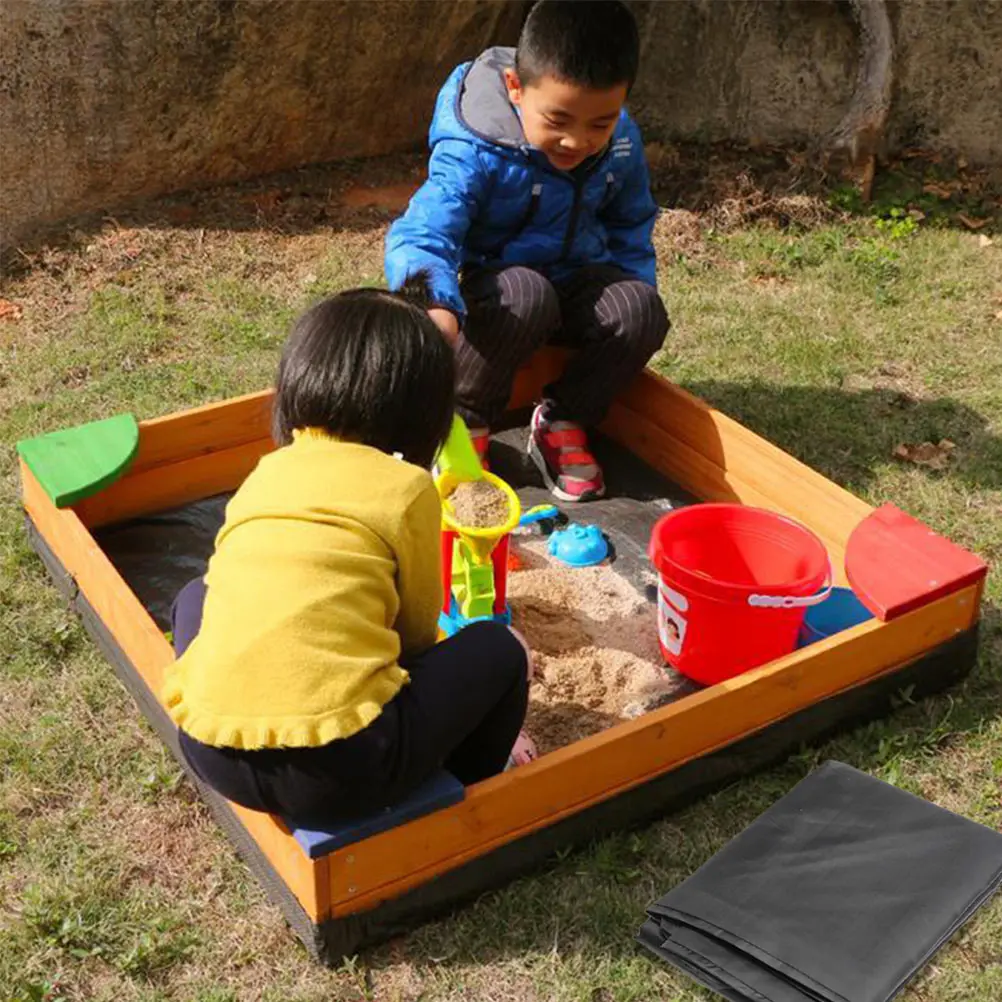 

Cover Waterproof Dustproof Sandbox Protector Durable Uv Resistant Pool Cover For Garden Play Area
