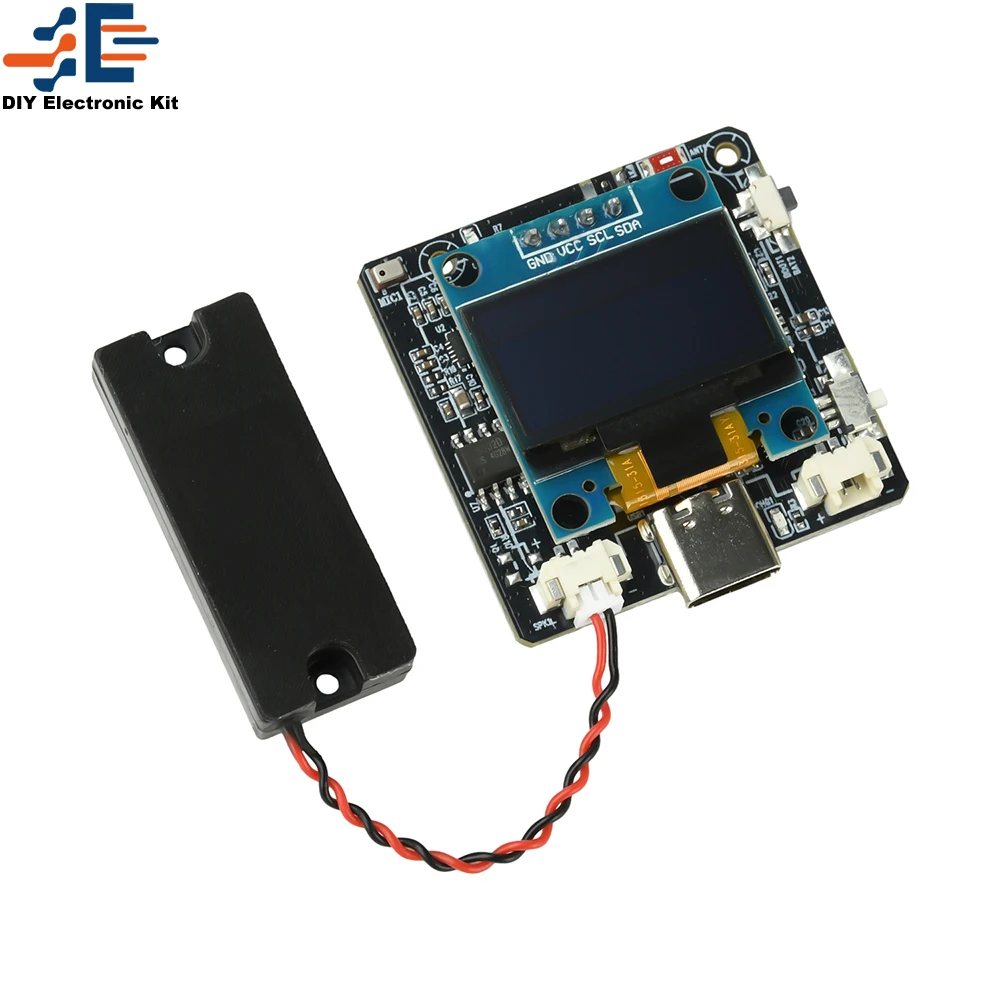 ESP32-C3 AI الحوار وحدة صوت لوحة تطوير WiFi شاشة 0.96 بوصة تدعم DeepSeek/Doubao/Qwen/Xiaozhi #4