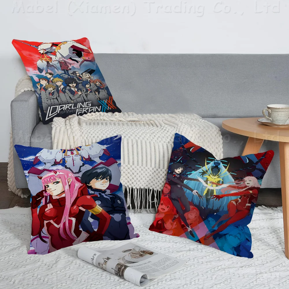 

Darling In The FranXX Anime Pillow Anime Pillow Sofa Bed Head Pillow Cover Cushion Cover 45x45 Cm Fashion