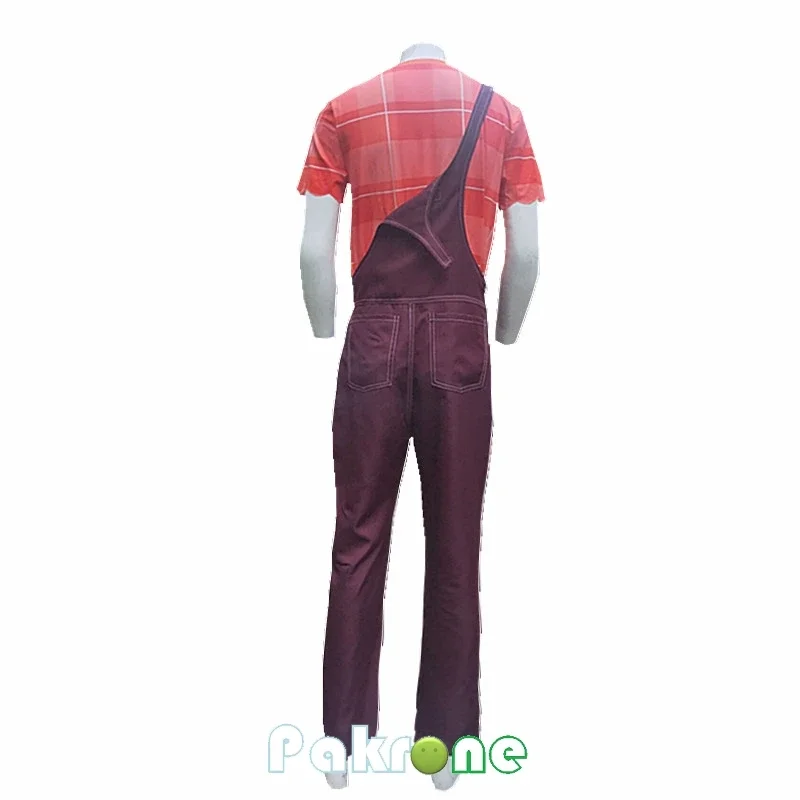 Disfraz de Cosplay de wreck-it Ralph 2 para hombre, peleles, camiseta, mono, trajes de fiesta de Halloween