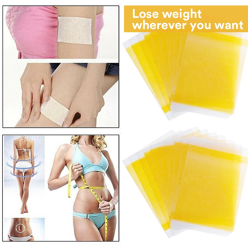 50Pieces/Bag Belly Button Sticker Lazy Weight Loss Burn Fat Chinese Medicine Extract Body Shaping Slimming