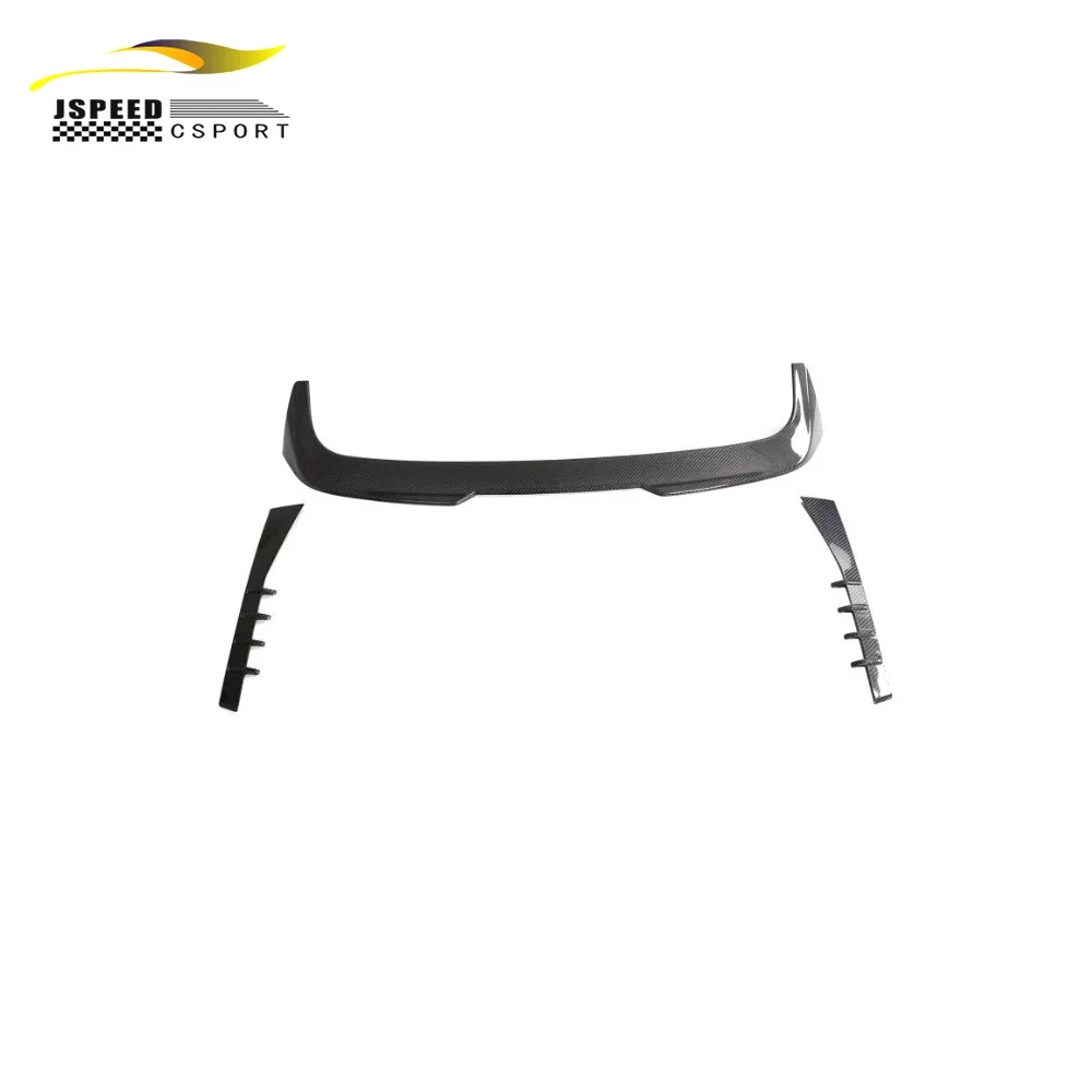 

Suitable for The true carbon rear roof spoiler of the BMW G81 M3 2023