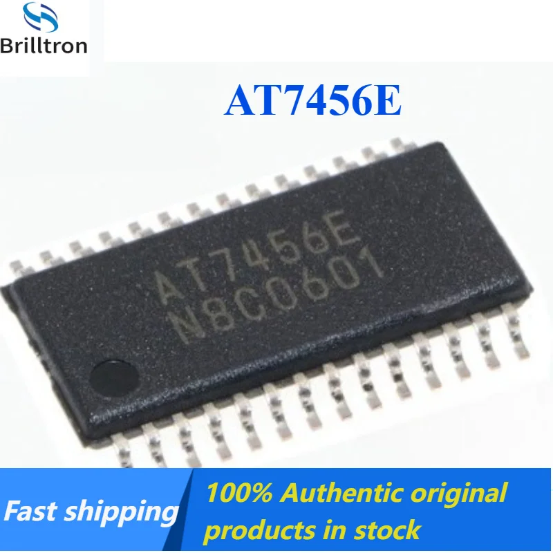 5-20PCS NEW AT7456 AT7456E TSSOP-28 Original Stock Available, Fast Shipping.