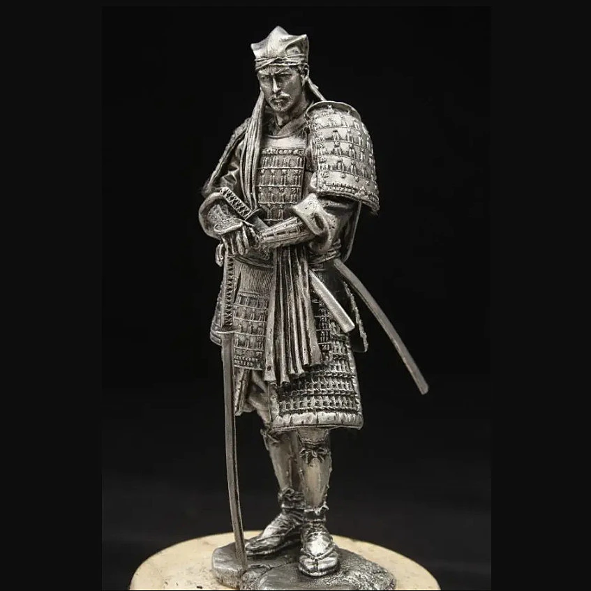 

Ancient Soldier Model of Japanese Warrior Ancient Warrior 1/18 90mm Home Office and Bar Special Customize Gifts