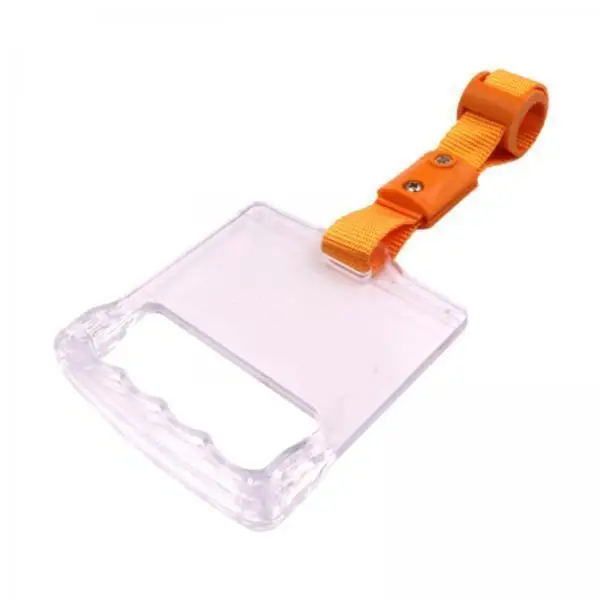 Vehicle Grab Handle Transparent Ring Durable PC Strap Non Slip Car Grip Replacement for Buses Trains Subways Vans
