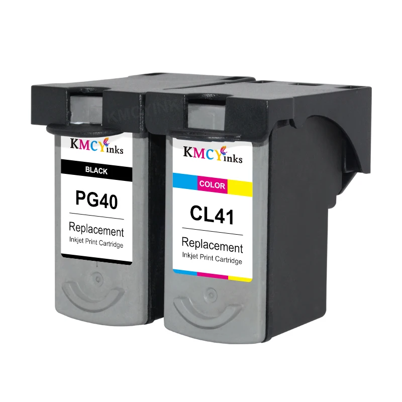 Imagem -02 - Kmcyinks-cartucho de Tinta Remanufaturado para Impressora Compatível para Canon pg 40 Cl41 Pg40 Cl41 Ip1600 Ip1200 Ip1900 Mp140