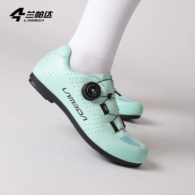 LAMEDA deodorizing, antibacterial, and lockless cycling shoes for men and women's non locking road bikes, mountain bike shoes