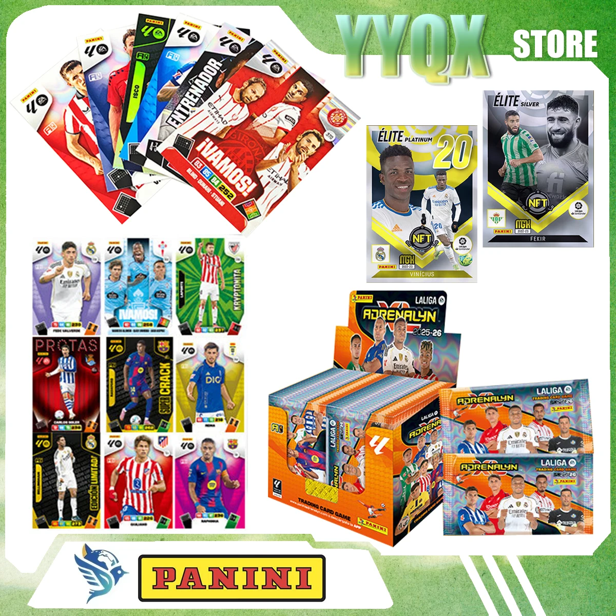 Panini 2026 NEW World Cup La Liga  Trading Card Collection Official Periphery Surprise Gift Toy Collectibles Rare Boy Ornament