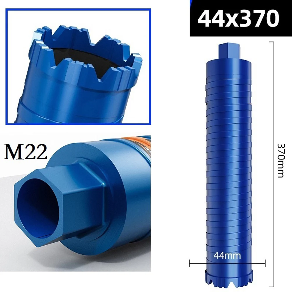 370 มม.เจาะรูเปิดเจาะบิตเจาะแห้งเปียกเจาะติดตั้งง่ายคุณภาพสูง Emery Quick ติดตั้งวัสดุทนทาน