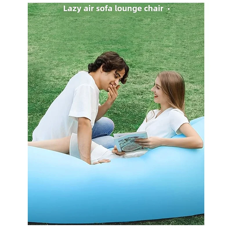 ABVJ-divano gonfiabile: design portatile, impermeabile e a prova di perdite, facile da installare, ideale per la spiaggia nel cortile