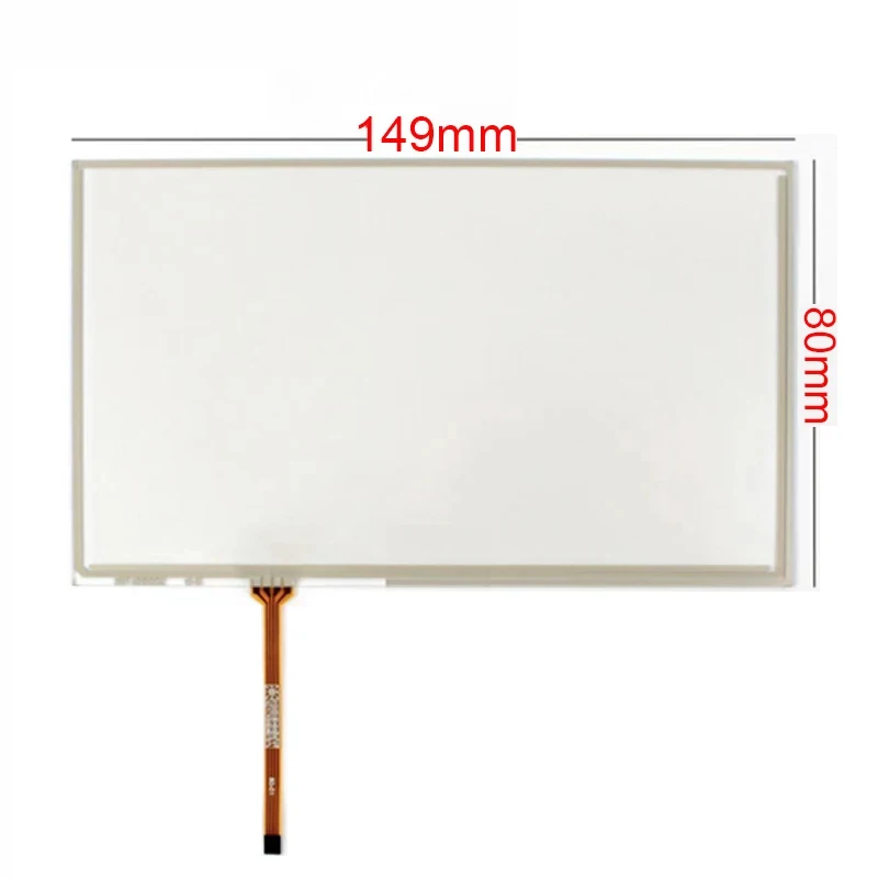 6 Inch 4 Line Car DVD Touch Screen Panel Digitizer Sensor Glass Compatible for Sony XAV-E622 XAV-63 149mm*80mm Replacement