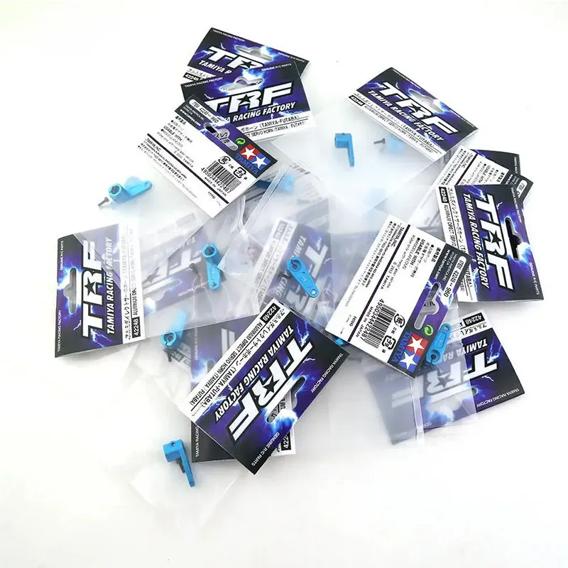 ملحقات سيارة RC 25T أذرع توجيه من سبائك الألومنيوم لـ TAMIYA 42248 TRF TT01 TT02 XV02