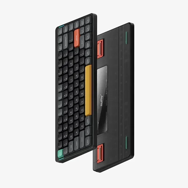 Imagem -03 - Nuphy-teclado Mecânico Air75 v2 sem Fio Bluetooth Modo Rgb Interruptor Quente Silencioso Baixo para Gamer Escritório Jogos