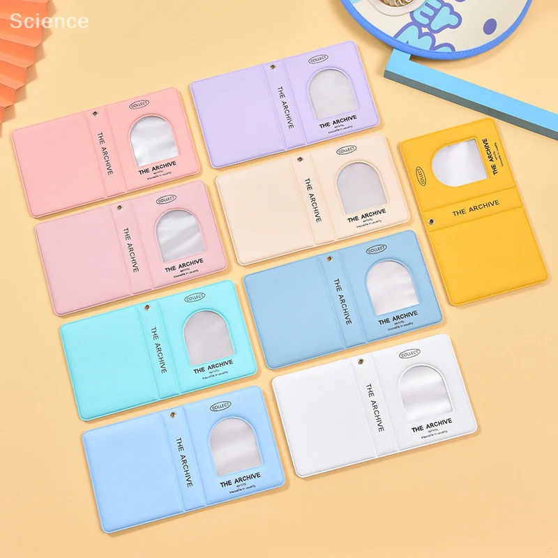 3-inch Mini Photo Album Photocard Holder Photo Album Storage Book Binder Photo Card Holder Card Collect Book Picture Protector