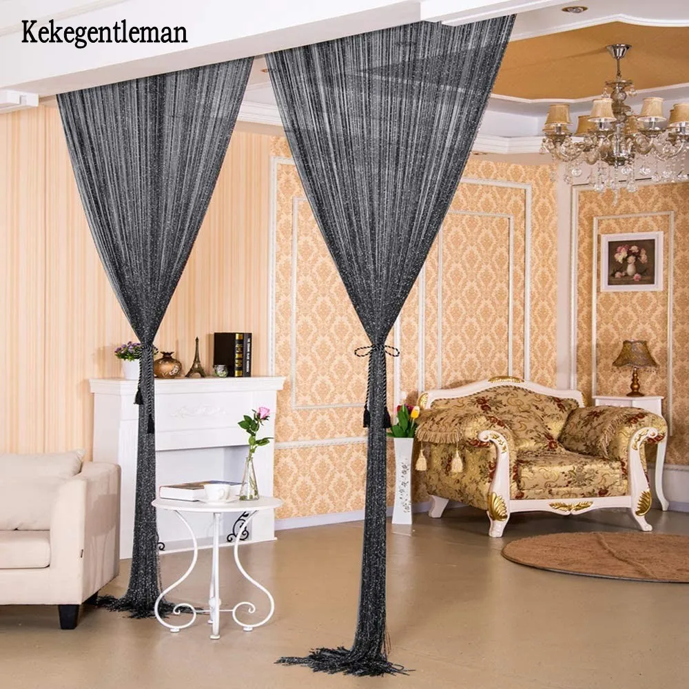 300x29 0cm drzwi dekoracyjne String zasłony Panel ścienny frędzle rolety parawan na wesele restauracja strona główna