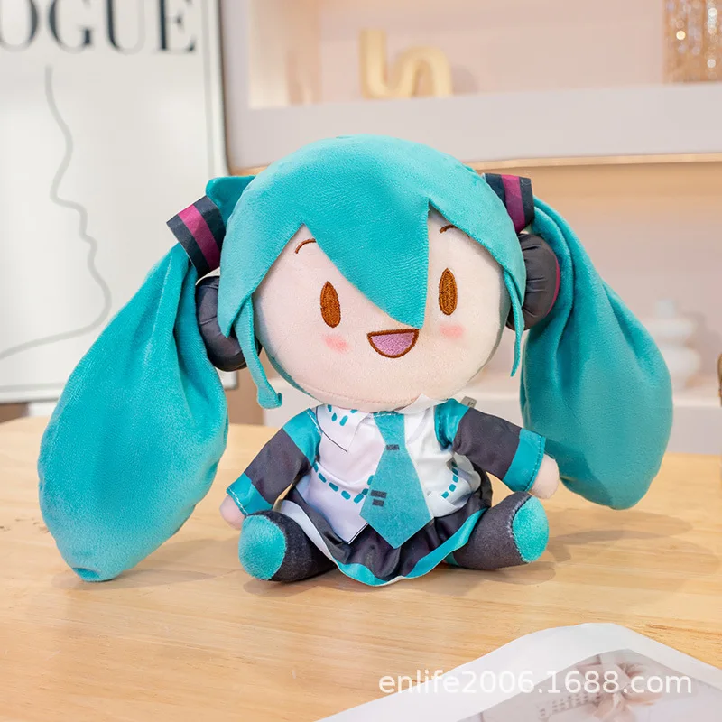 Sega Miku Fufu Pluche Pop 16e Verjaardag Herdenkingseditie Schattig Anime Verzamelbaar Verjaardagscadeau voor Meisjes Valentijnsdag