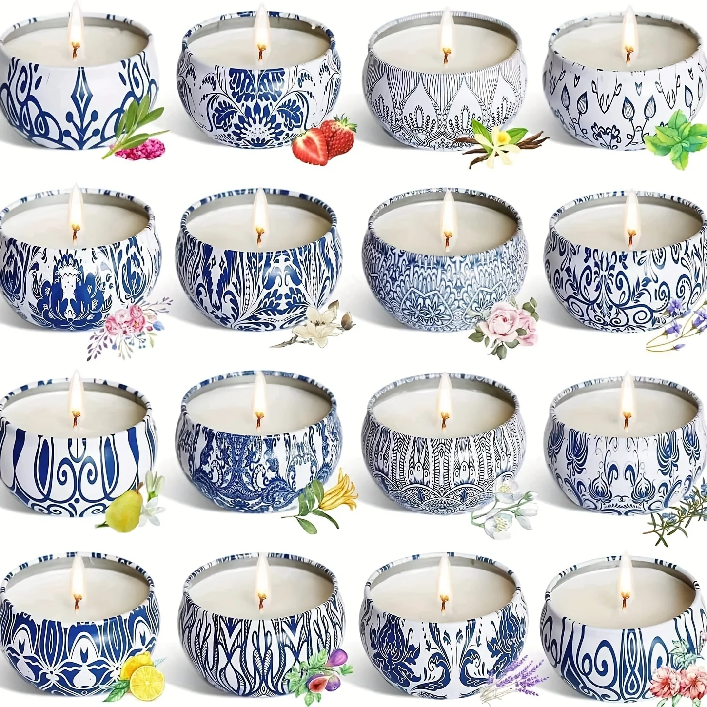 

16PCS Aromatherapy Candle Star Dream Gift Box Set