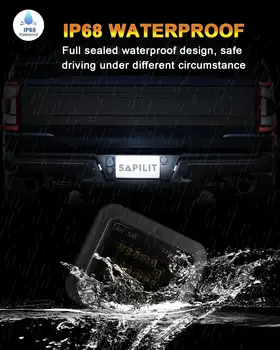 全LED牌照燈總成,適用於2014-2023款雪佛蘭Silverado、GMC Sierra、2015-2022款科羅拉多、峽谷皮卡。 10 最佳銷售 GMC Sierra配件 - №3