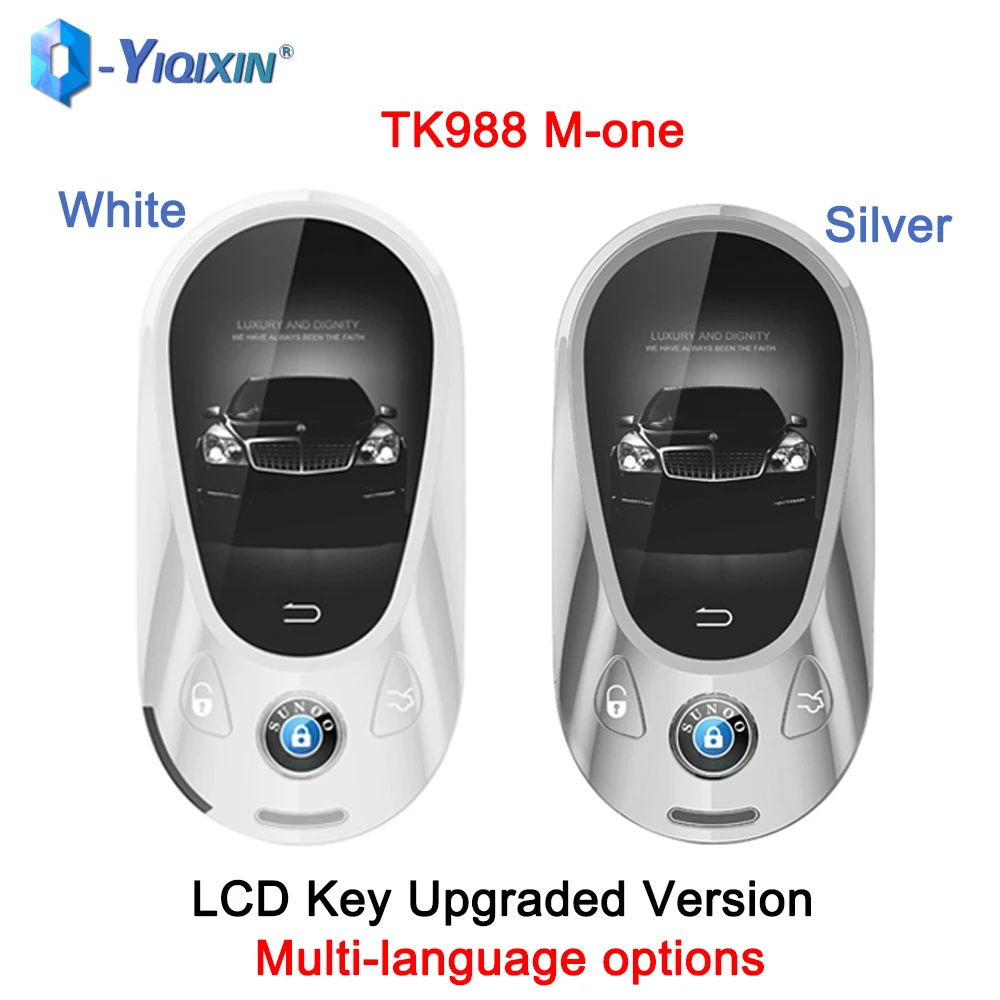 

TK988 M-one Universal Smart Car Key LCD Screen For BMW Audi MB Benz VW Hyundai KIA All Car Keys With One Button Start Function