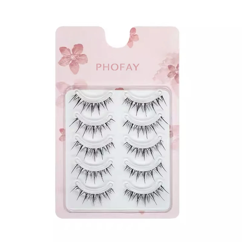 PHOFAY Comics Barbie Little Devil Comics Eyelashes False Eyelashes