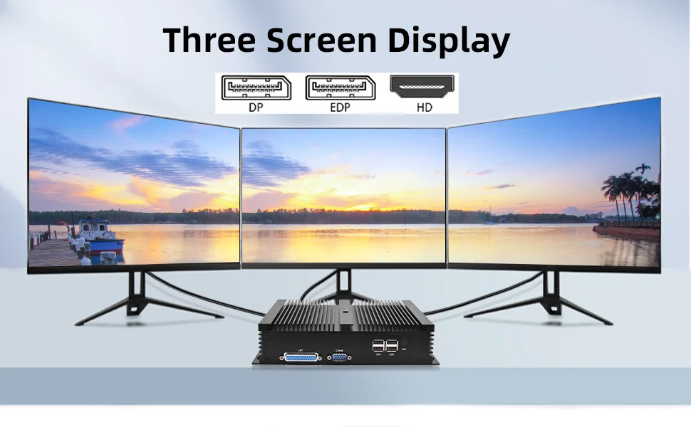 Hystou 8. Prozessor Lüfterloser Mini-PC Intel Core I5-8250U Ddr4 Windows 10/11 Pfsense USB HDMI Industriecomputer Günstiger Mini-PC