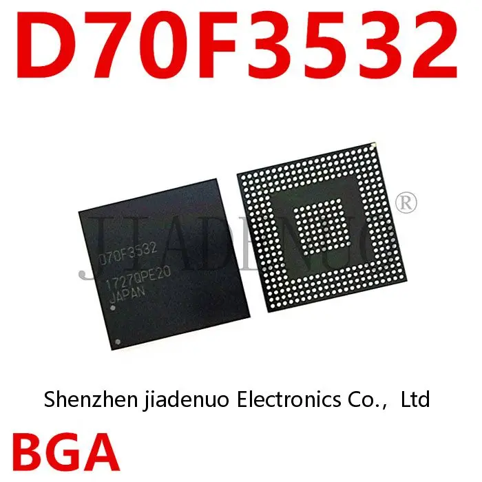 (1pcs)100% New D70F3532 BGA  070F3532 chipset