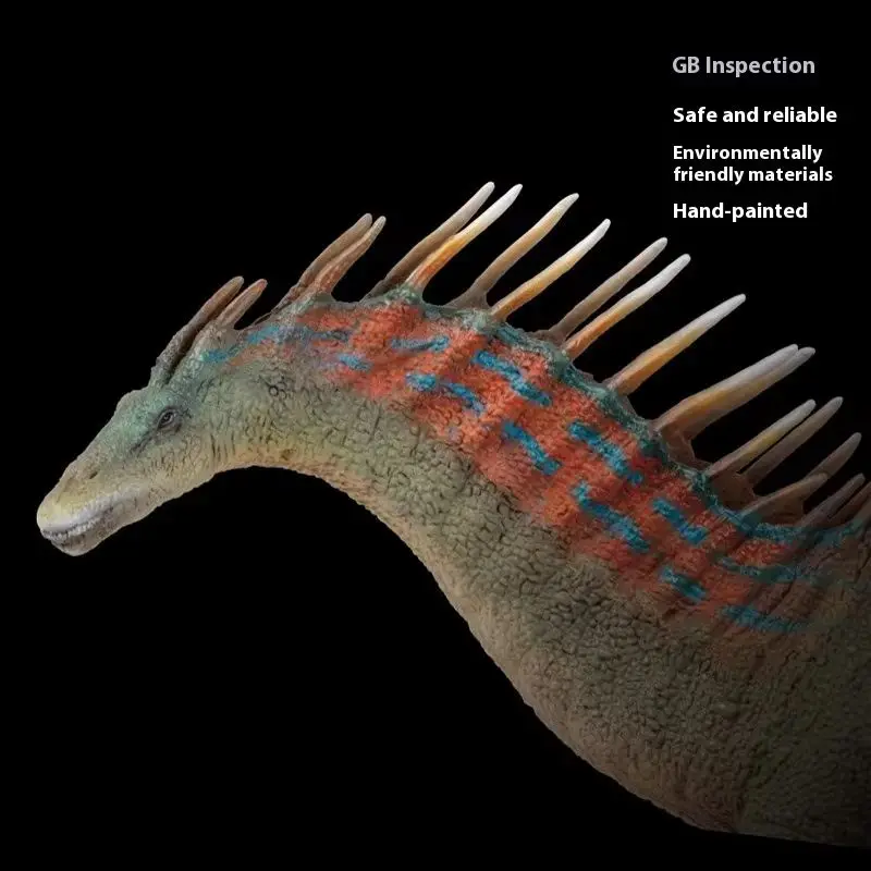 Prehistoric Dinosaurs 1:35 Science Art Model Amargasaurus lucio Figure Toy Collect Ornaments Festival Gift Dinosaur Museum