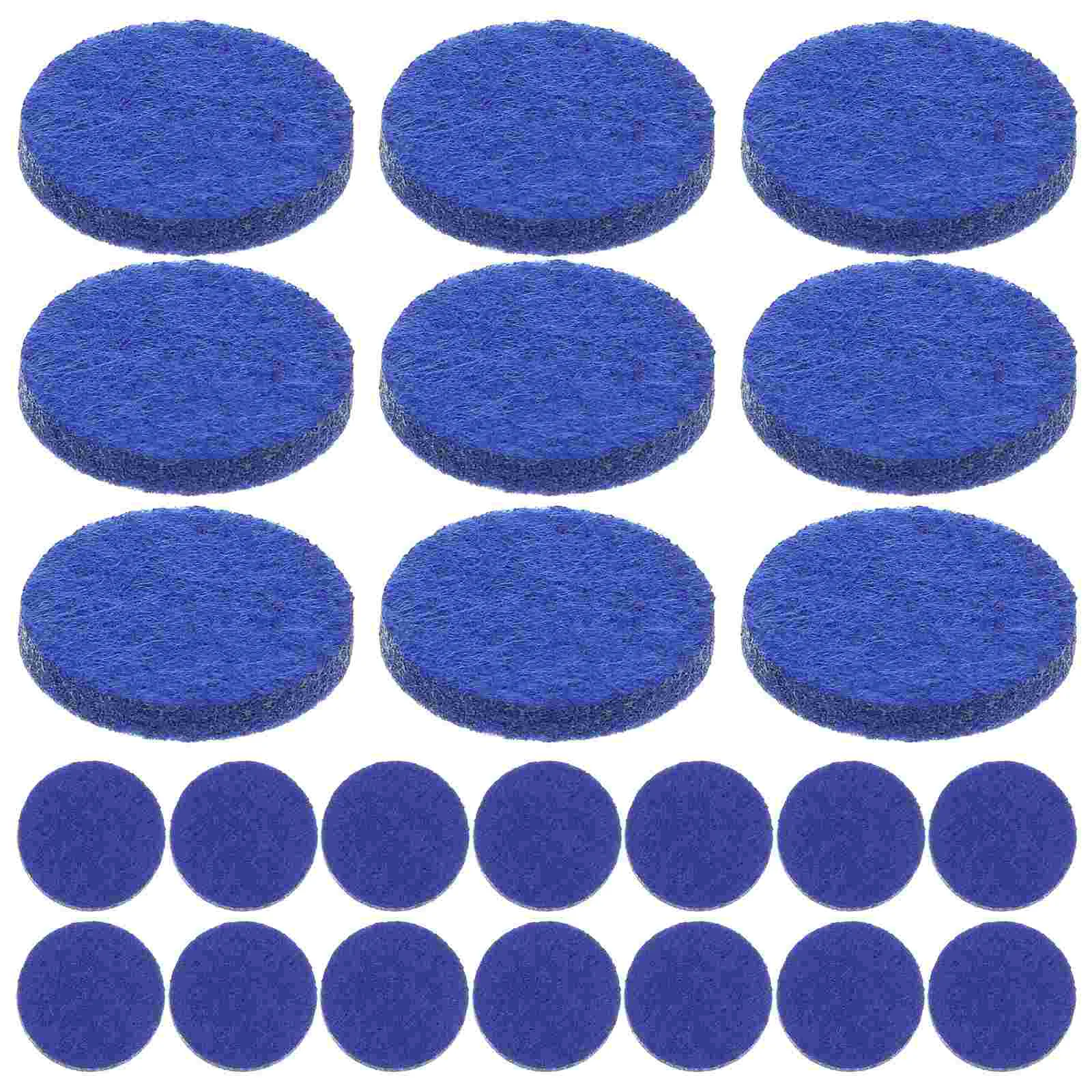 100 Pcs Aromatherapy Cotton Pads Essential Oil Diffuser Refill Scenting Humidifier Round Mini Convenient Home Office Car Use