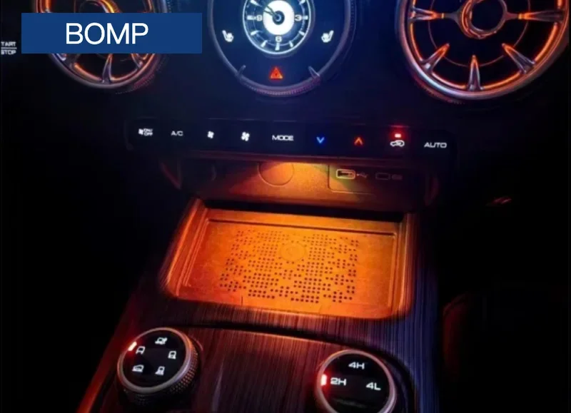 Fit for Tank 300 Auto Center Console Ambient Light Fit for GWM Tank 300 LED Center Console Lighting Atmosphere Light Car Upgrade