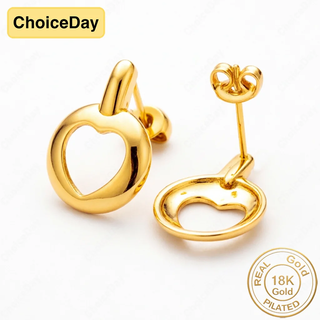 18K Gold-Plated Exquisite Multi-Layer Woven C-Shaped Stud Earrings – Charming, Stylish Wedding Accessories for Women