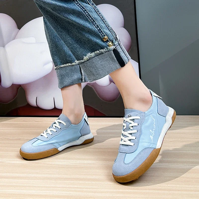 Woman Running Shoes   Casual Sneakers Ladies Comfort Flats Lace-up Trainers Basketball Tennis Sports Athletic Shoe Footwear2023