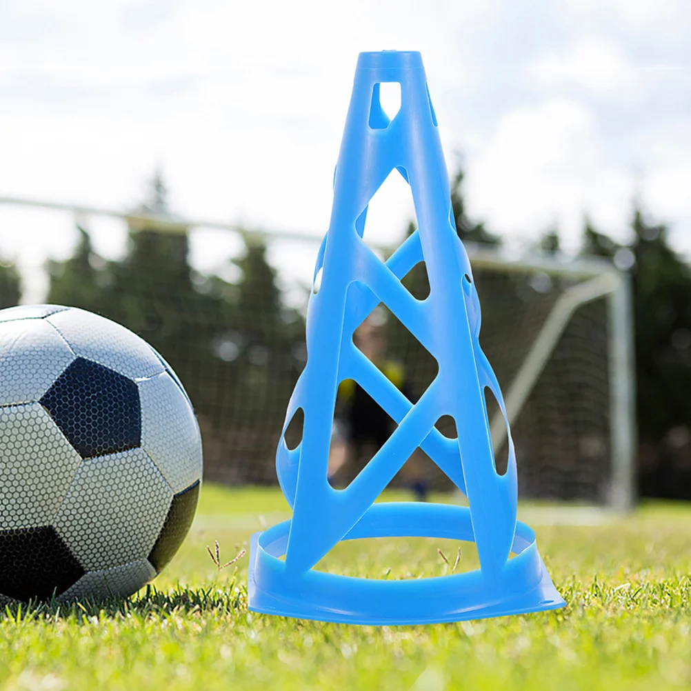 

6 шт. конусы для тренировки ловкости, 9 дюймов, маркеры скорости, футбол, баскетбол, футбол, тренировки, уличные упражнения, портативное оборудование