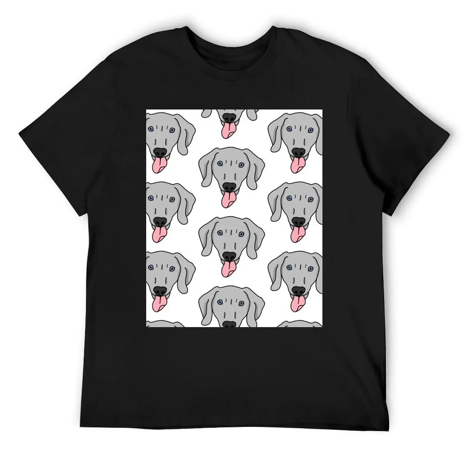 

Playful Weimaraner T-Shirt hippie clothes vintage t shirts for a boy Short sleeve tee t shirts for men pack