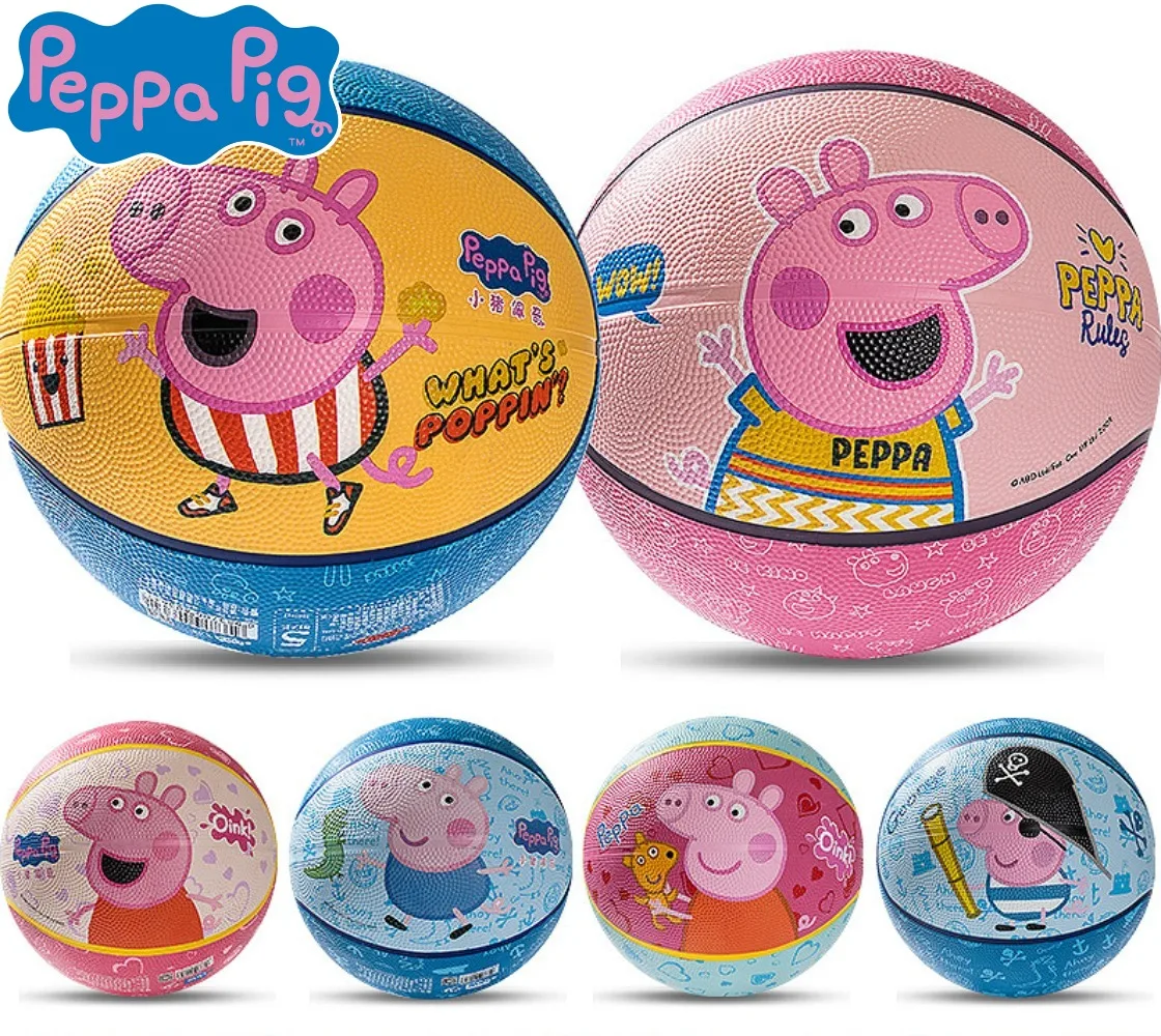 Peppa Pig 1-5 Basketball Ideal for Kindergarten Elementary School Team Sports Basketball Practice Recreational Play Gift Toys