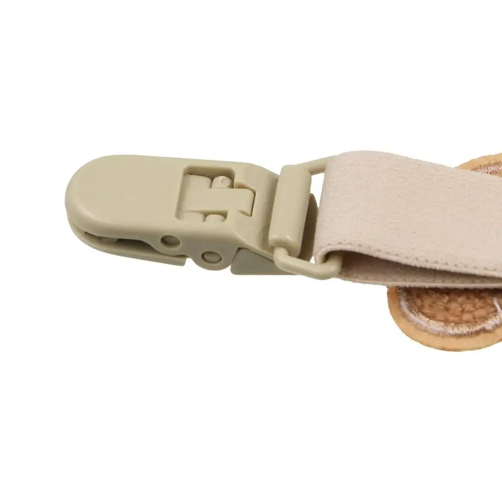 Accessories Adjustable For Children Hanging Anti-slip Skirt Pants Strap Clip Suspenders Clip Bear Strap Clip Shoulder Clip