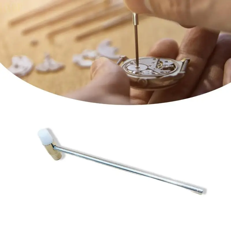 HX6F Watch Strap Link Remover Remopric Remage Tool Adjecting Punching Watchmaker Hammer