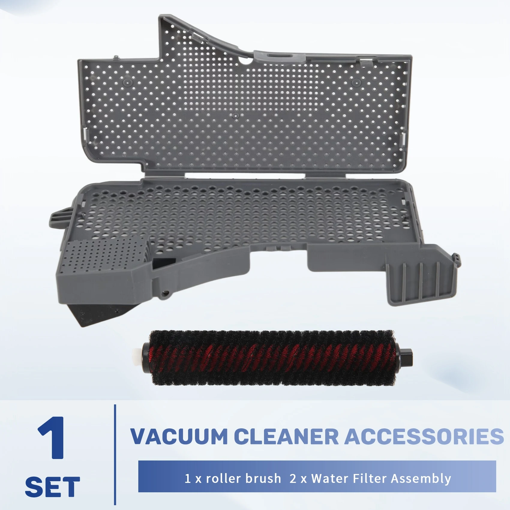 A23T Water Filter & Cleaning Brush Replacement Parts for Roborock S7 Max Ultra Mop Car Wash Dock Station