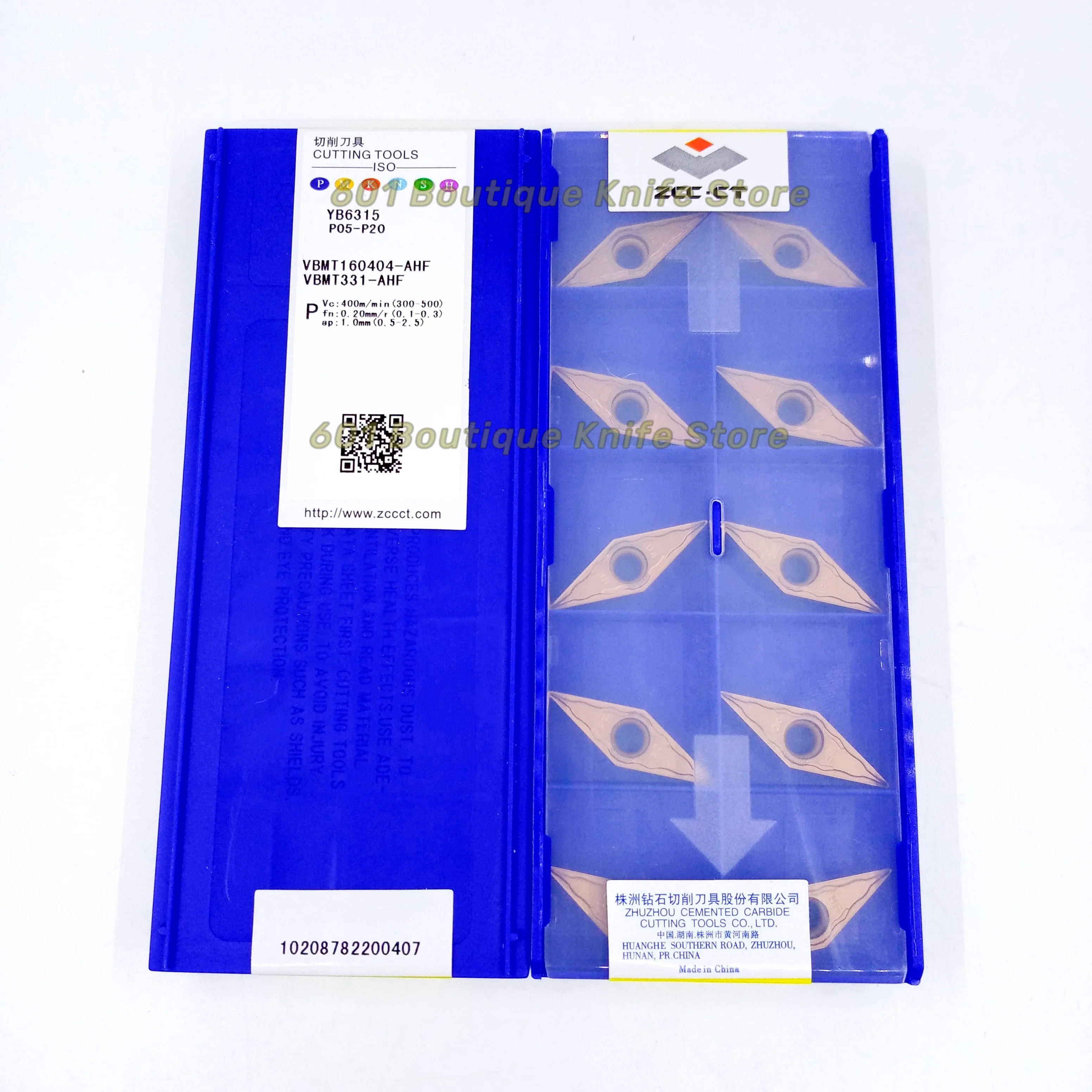 Imagem -04 - Lâmina de Liga Cnc de Marca de Diamante Zccct Yb6315 Yb9320 Vbmt 160404 -ahf