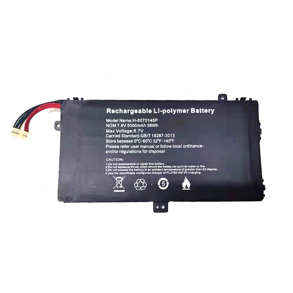 Laptop Battery H-8070145P 7.6V 5000mAh 38Wh 10PIN 8Lines New